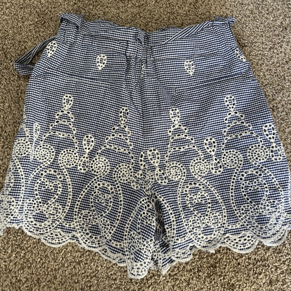 ZARA Eyelet Wrap Skort - Picture 6 of 9